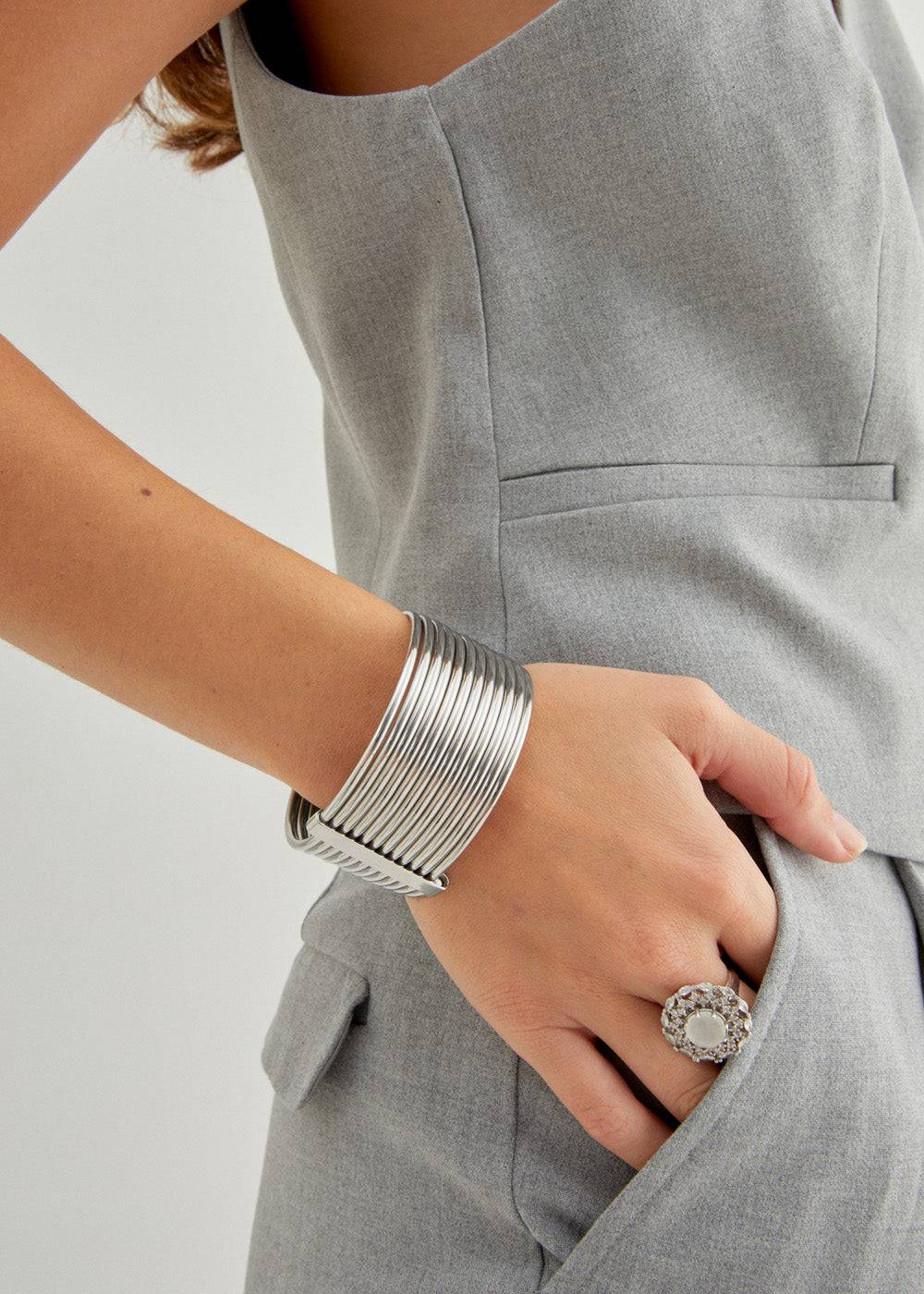 Nalí S. STEEL WIRE BRACELET + COLORS