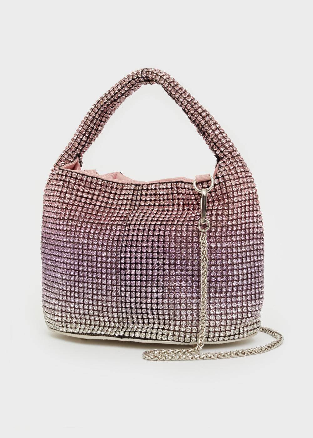 Nalí SHINY SHOULDER BAG W/ STONES + COLORS