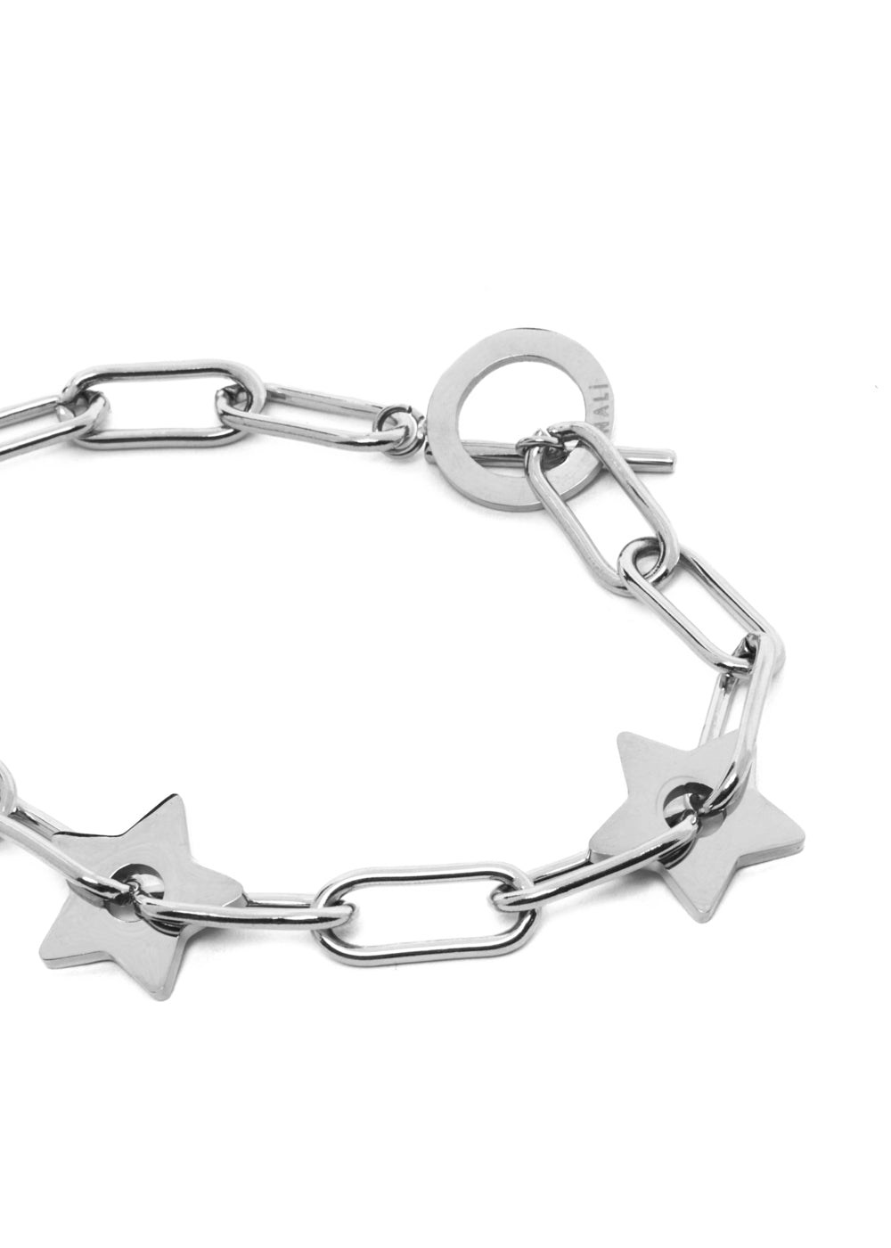Nalí SILVI SILVER CHAIN STARS BRACELET STAIN. STEEL