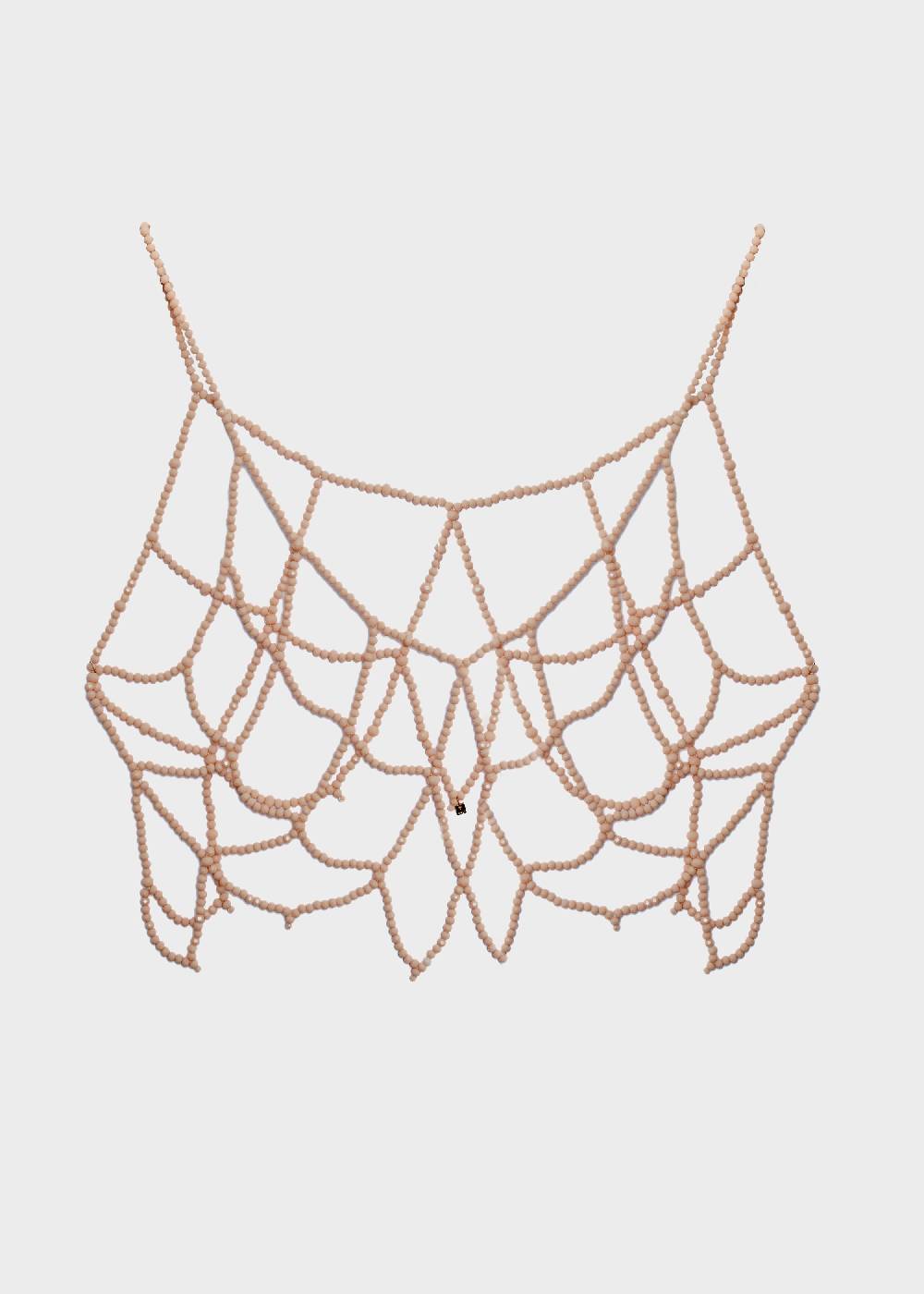 Nalí SISSI BODYCHAIN WITH PINK BEADS