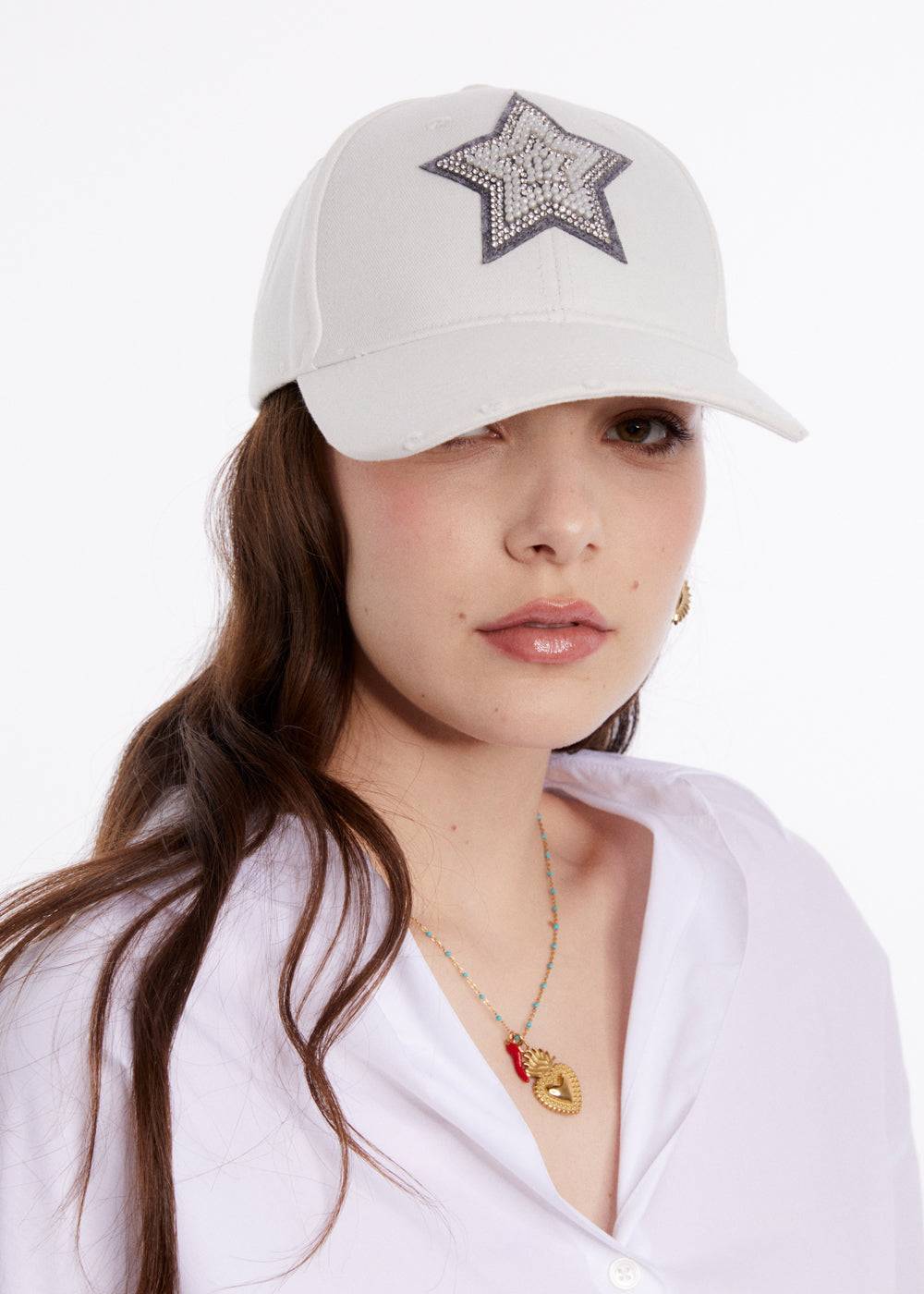 Nalí STAR BASEBALL HAT W/ PATCH + COLORS