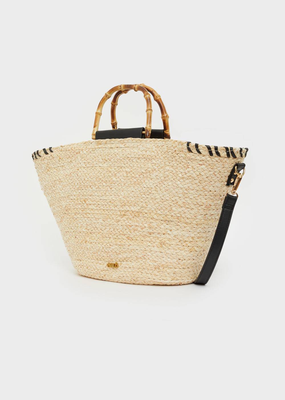 Nalí STRAW BASKET BAG WITH HANDLES