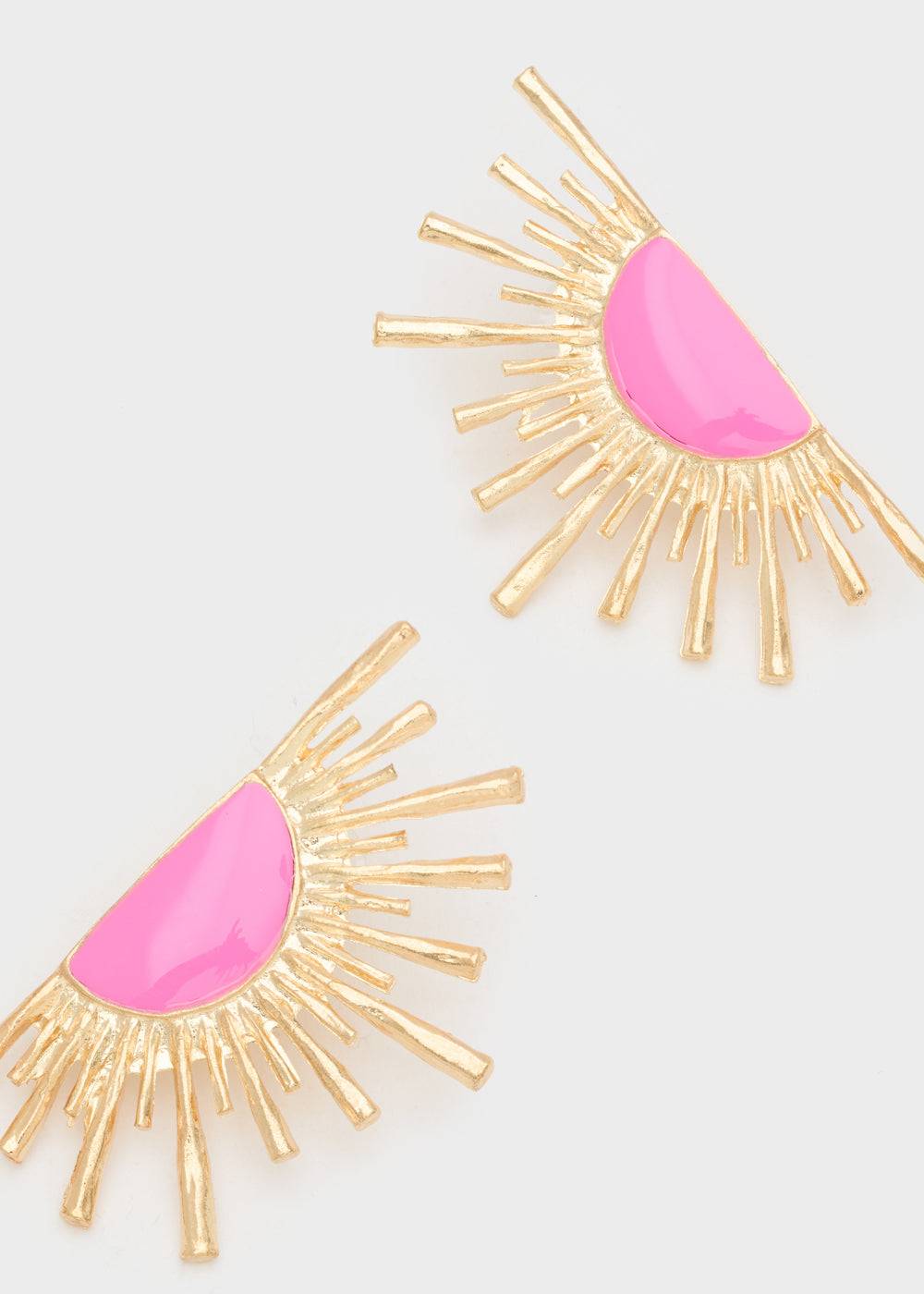 Nalí SUN ENAMEL EARRINGS + COLORS