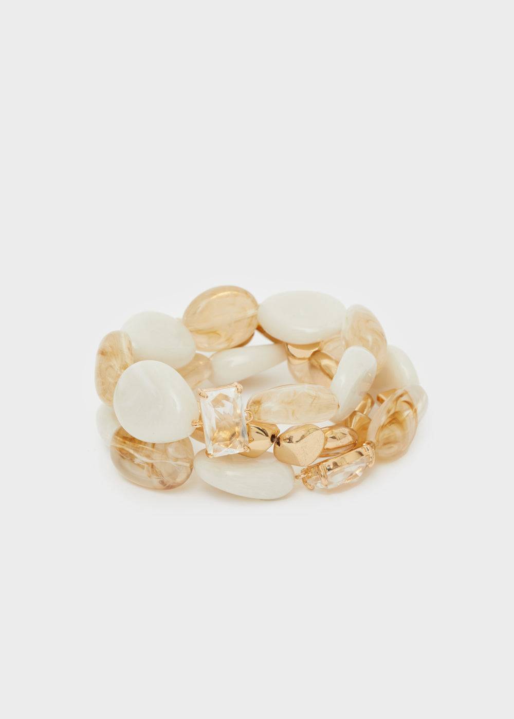 Nalí VENICE BRACELET SET IN RESIN + COLORS