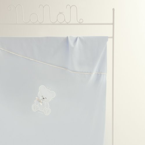 Nanán Gift Promo: Set Lenzuola Carrozzina + Copertina Carrozzina AZZURRO