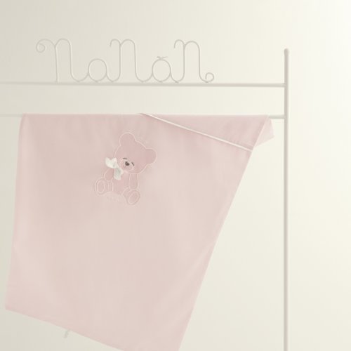 Nanán Gift Promo: Set Lenzuola Carrozzina + Copertina Carrozzina ROSA