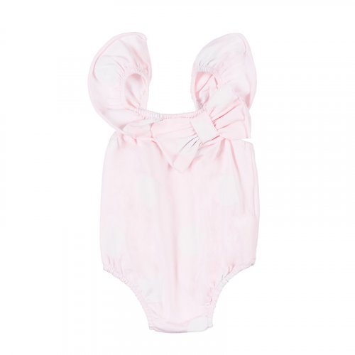 Nanán Abito 3 Balze Pois Beige