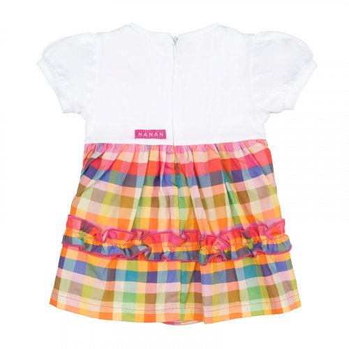 Nanán Abito A Body Con Gonna A Quadri