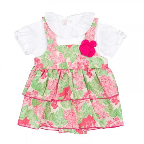 Nanán Abito a body fiorato