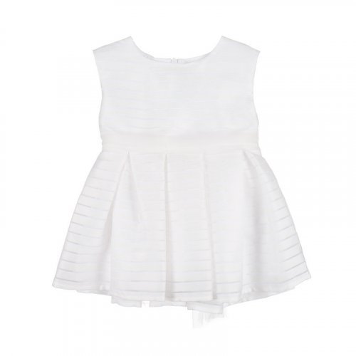 Nanán Abito Con Fascia Bianco