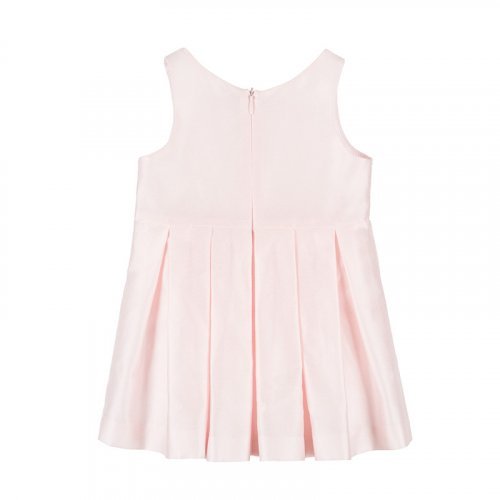 Nanán Abito Con Fiocco Shantung Rosa