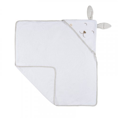 Nanán Accappatoio A Triangolo Con Coniglio Grigio