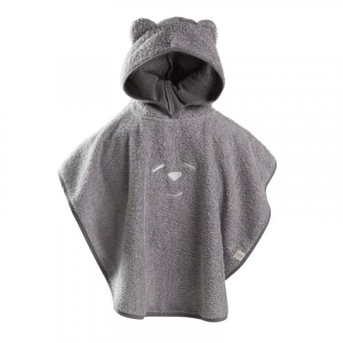 Nanán Accappatoio Poncho Grigio 0/2 Anni