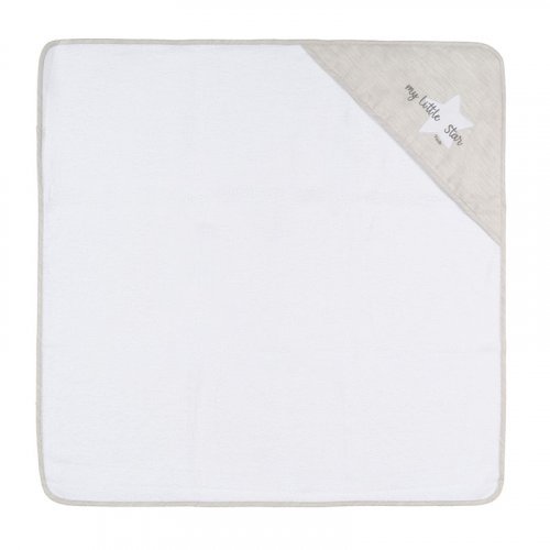 Nanán Accappatoio Triangolo Grigio "My Little Star"