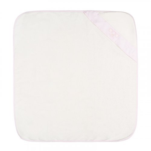 Nanán Accappatoio triangolo organic rosa