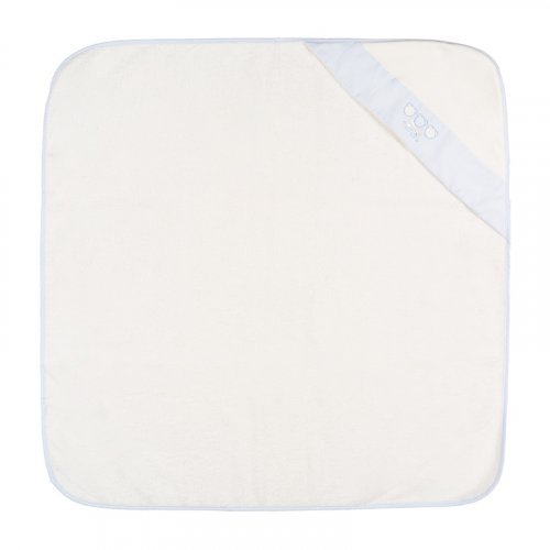 Nanán Accappatoio triangolo organico azzurro