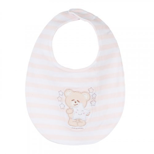 Nanán Bavaglio Rigato Rosa