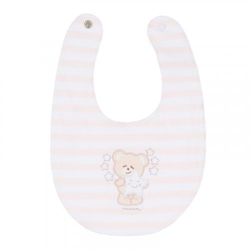 Nanán Bavaglio Rigato Rosa