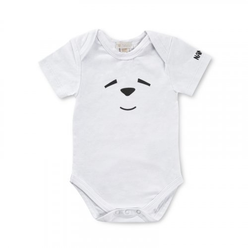 Nanán Body Bianco Con Sorriso