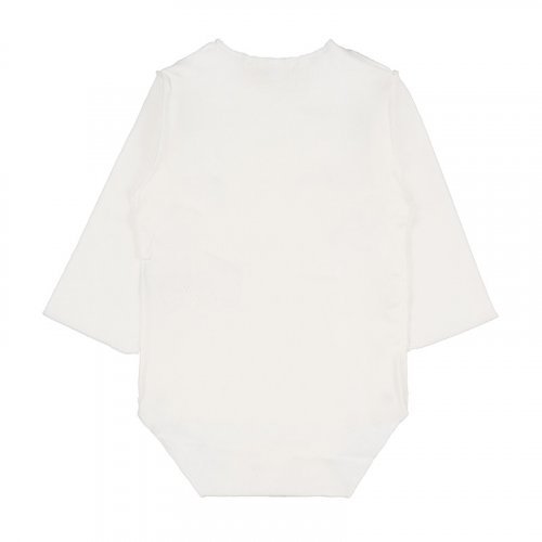 Nanán Body Mezza Manica Panna Cotone Organico