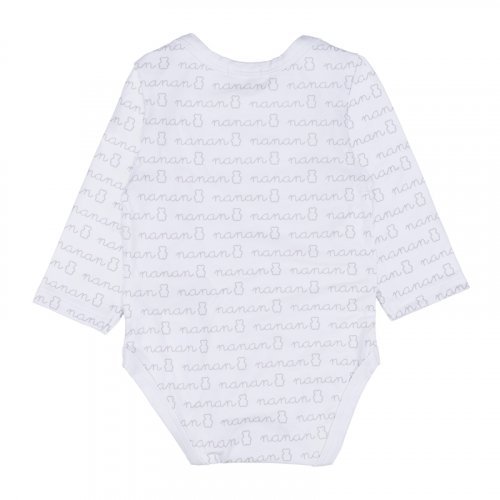 Nanán Body Nanan Bianco Manica Lunga