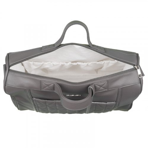 Nanán Borsa Da Passeggio Trapuntata Grigia