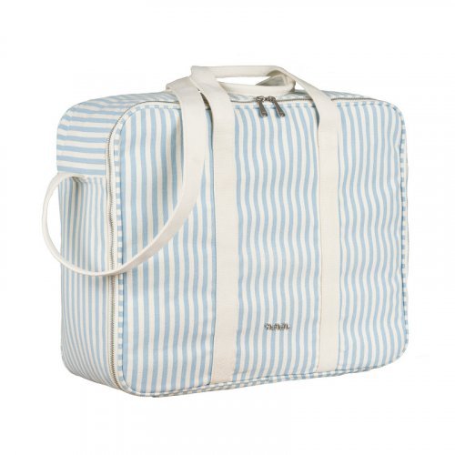 Nanán Borsa Mamma Canvas Azzurra