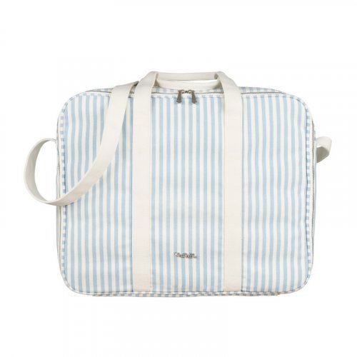 Nanán Borsa mamma canvas azzurra