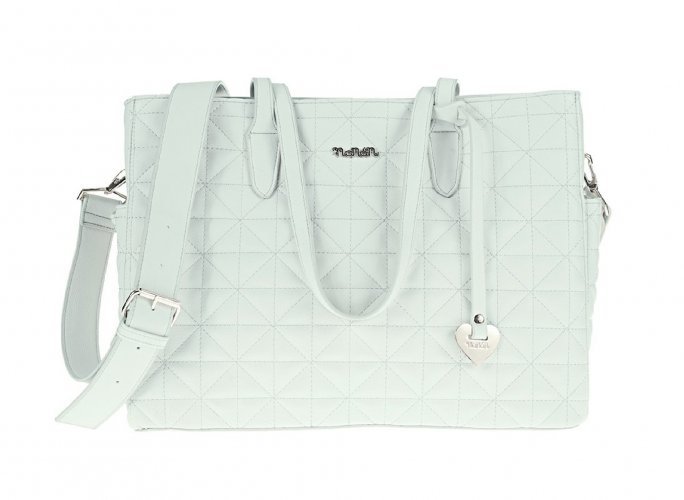 Nanán Borsa Mamma con manici Azzurro