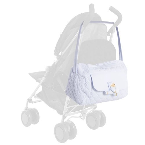 Nanán Borsa Mamma Puccio In Tessuto Azzurro