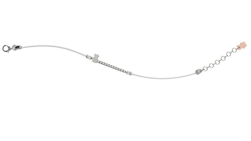 Nanán Bracciale Argento 925 - Col Rosso