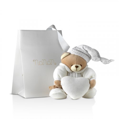 Nanán Bracciale Con Targhetta - Orso Lilla