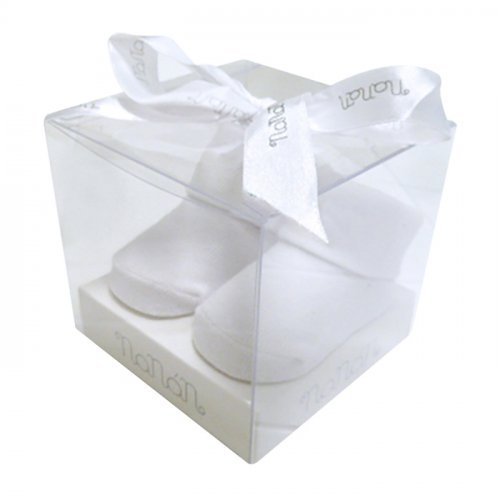 Nanán Calzini Bianchi Tinta Unita