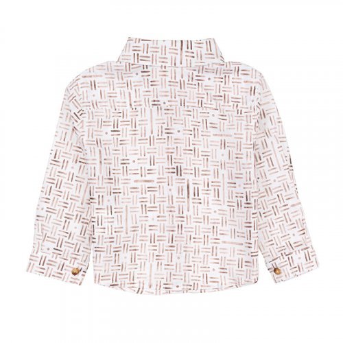 Nanán Camicia Con Fantasia Geometrica