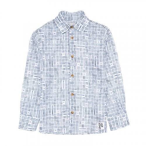 Nanán Camicia con fantasia geometrica