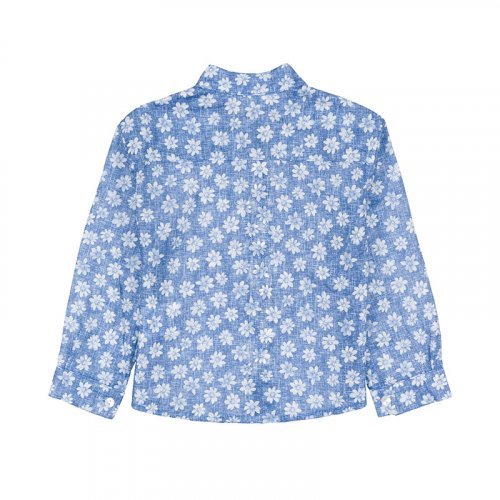 Nanán Camicia Coreana Azzurra