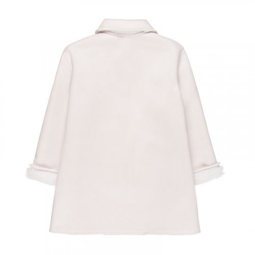 Nanán Cappotto Panna In Ecomontone