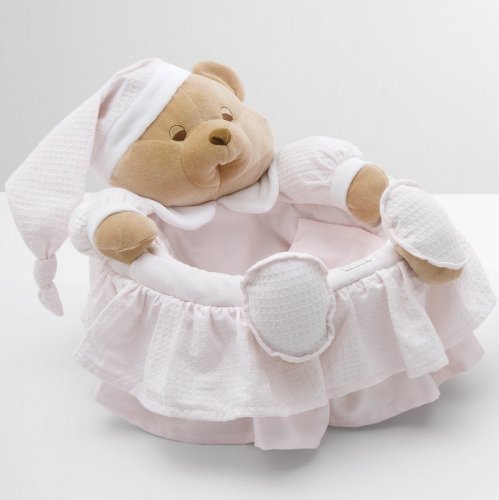 Nanán Cesto Portaoggetti Grande Puccio Rosa