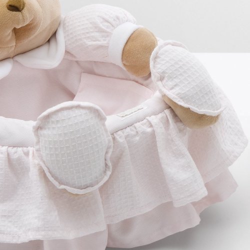 Nanán Cesto Portaoggetti Grande Puccio Rosa