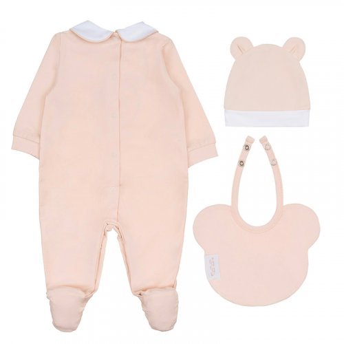 Nanán Confezione Regalo Tutina + Berretta + Bavaglio