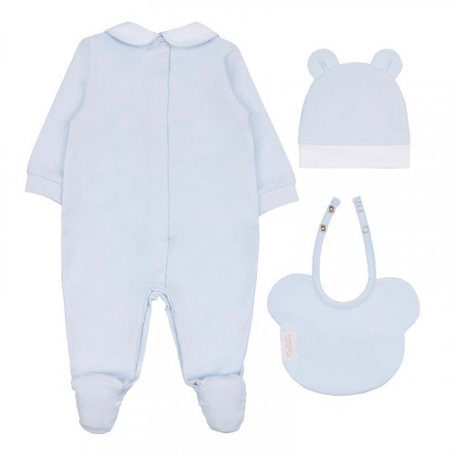 Nanán Confezione Regalo Tutina + Berretta + Bavaglio