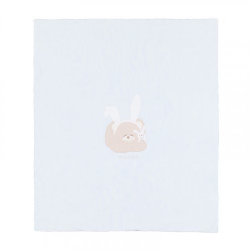 Nanán Coperta Orsetto Azzurra