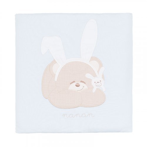Nanán Coperta Orsetto Azzurra