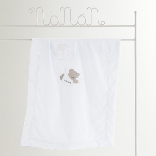 Nanán Copertina Carrozzina Estiva Bianca