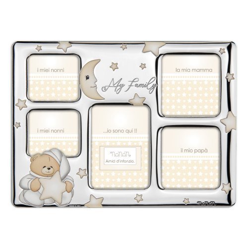 Nanán Cornice Argento Tato 226x165mm