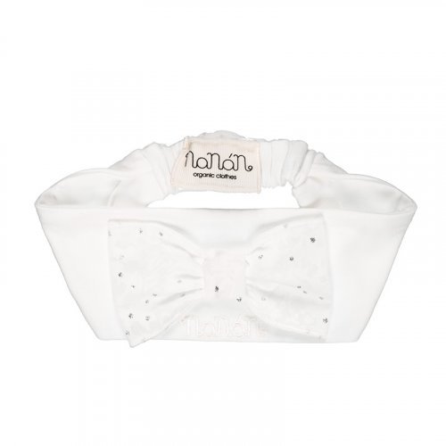 Nanán Fascia Bianca Con Fiocco