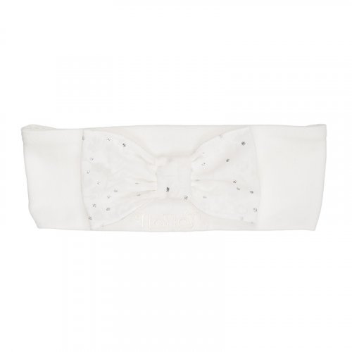 Nanán Fascia Bianca Con Fiocco