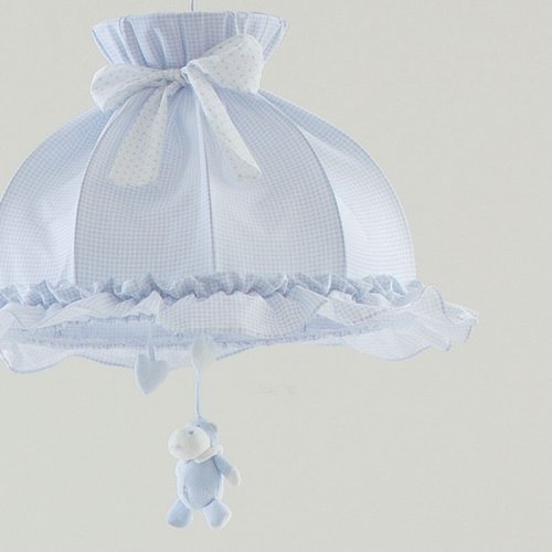 Nanán Lampadario Bombo Azzurro