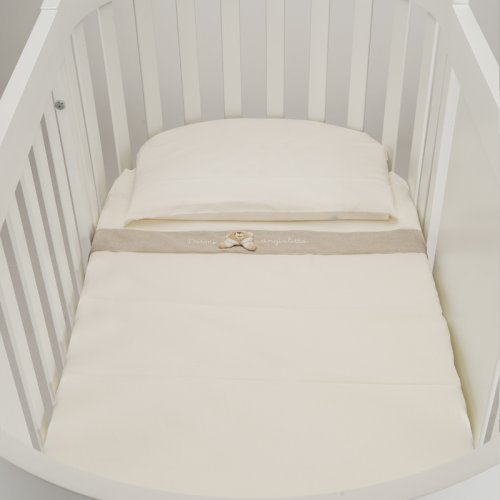 Nanán Lenzuola per Lettino Ovale Set 3pz Tato