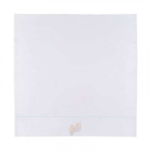 Nanán Lenzuola Per Lettino Set 3Pz Azzurro